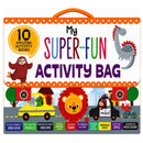 My Super Fun Activity Bag: Set Of 10 Amazing Activity Books - Perfect For Kids, Travel And Gifting / Return Gifts 