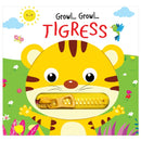 Zip It Up: Growl Growl Tigress - Story Board Book With Zip 
