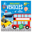 Peekaboo! Vehicles: Lift A Flap Board Book For Kids 