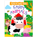 Touch And Feel Board Book: Farm Animals- Interactive Touch & Feel Book For Kids 