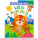 Touch And Feel Board Book: Wild Animals- Interactive Touch & Feel Book For Kids 