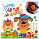 Finger Puppet Board Book: Puppy'S Day Out- Story Board Book With Finger Puppet For Children 
