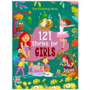 121 Stories For Girls- Illustrated Story Books For Kids And Childrens - Bedtime Moral Short Stories With Colourful Pictures In English 