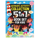 5-In-1 Ultimate My First Early Learning Educational Colouring Picture Activity Books For Kids, Children And Toddlers - Ages 3+ Years (Pack Of 5) 