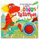 Lazy Dinosaur Trump – Interactive Single Sound Book For Kids 
