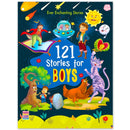 121 Stories For Boys- Illustrated Story Books For Kids And Childrens - Bedtime Moral Short Stories With Colourful Pictures In English 