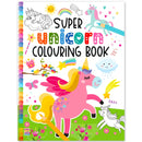 Super Unicorn Colouring Book 