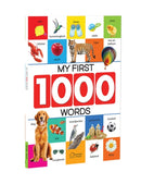 My First 1000 Words: Early Learning Picture Book to learn Alphabet, Numbers, Shapes and Colors, Transport, Birds and Animals, Professions, Opposite Words