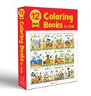 Colouring Books Boxset: Pack of 12 Copy Colour Books For Children