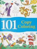 101 Copy Coloring: Fun Activity Book For Children