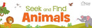 Seek And Find - Animals : Early Learning Board Books With Tabs