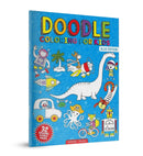 Doodle Coloring For Kids : Blue Edition-9789389432688