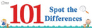 101 Spot the Differences : Fun Activity Books For Children