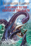 Journey To The Center of The Earth: Illustrated Abridged Children Classics English Novel With Review Questions (Hardback)-9789389931556