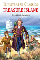 Treasure Island : llustrated Abridged Children Classic English Novel with Review Questions (Hardback