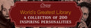 World''s Greatest Library : A Collection of 200 Inspiring Personalities (Box Set of 8 Biographies)
