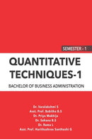 Quantitative Techniques - 1 : 1 Semester - Bba-9789391209025