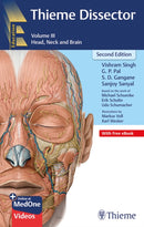 Thieme Dissector Volume 3 : Head, Neck and Brain-9789392819254