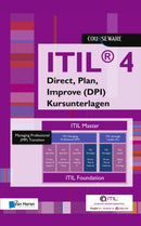 Itil 4 Direct, Plan, Improve Kursunterlagen - Deutsch-9789401807463