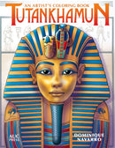 Tutankhamun : An Artist's Coloring Book-9789774168536