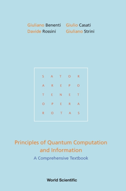 Principles of Quantum Computation and Information