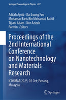 Proceedings of the 2nd International Conference on Nanotechnology and Materials Research