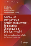 Advances in Transportation Systems and Pavement Engineering: Challenges and Solutions - Vol 4