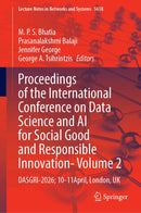 Proceedings of the International Conference on Data Science and AI for Social Good and Responsible Innovation- Volume 2