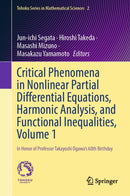 Critical Phenomena in Nonlinear Partial Differential Equations, Harmonic Analysis, and Functional Inequalities, Vol. 1