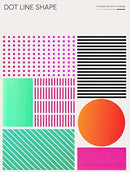 Dot Line Shape : The basic elements of design and illustration-9789887903468