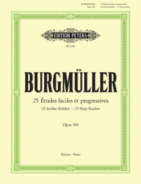 25 Easy & Progressive Studies Op.100