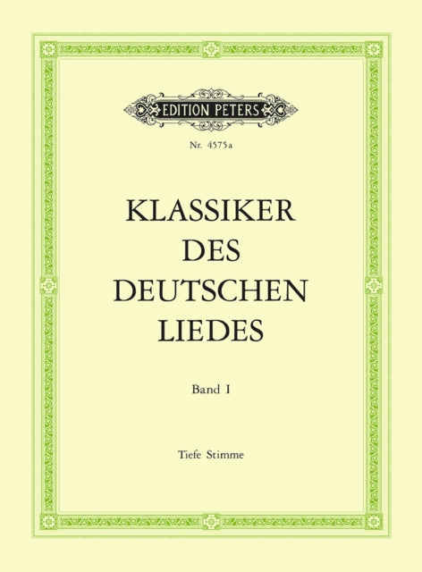 Klassikern des deutschen Liedes