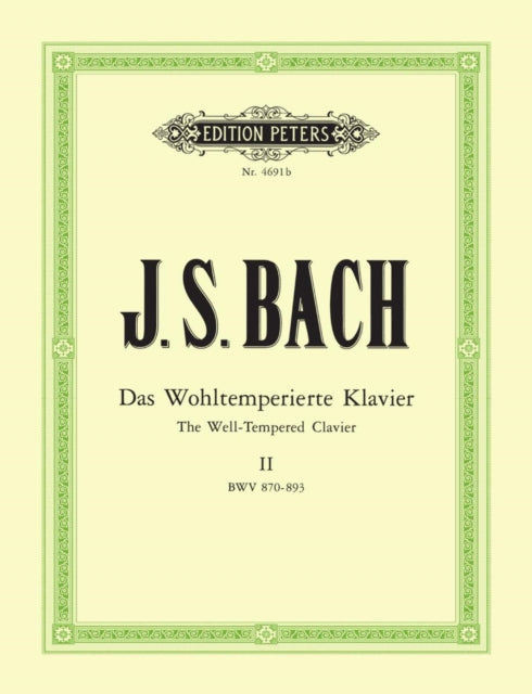 Well-Tempered Clavier Vol. 2