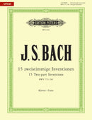 Two-part Inventions BWV 772–786 for Piano