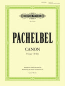 Canon in D (Arranged for Violin and Piano)