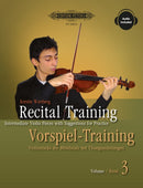 Recital Training / Vorspiel-Training Vol. 3-9790577025414