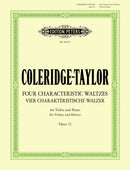 Four Characteristic Waltzes Op. 22-9790577025544