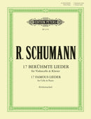 17 Famous Lieder for Cello & Piano