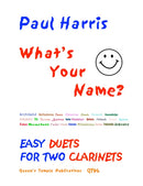 What''s Your Name? (Clarinets)