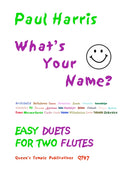What's Your Name? (Flutes)-9790708015970