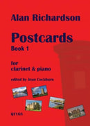 Postcards Book 1 for Clarinet & Piano-9790708086680