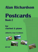 Postcards Book 2 for Clarinet & Piano-9790708086697