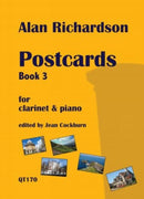 Postcards Book 3 for Clarinet & Piano-9790708086703