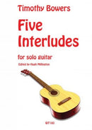 Five Interludes for Solo Guitar-9790708086833