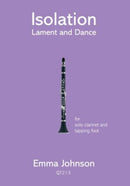 Isolation - Lament & Dance for solo clarinet and tapping foot-9790708187127