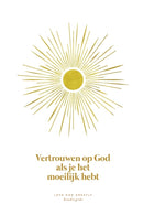 Vertrouwen op God als je het moeilijk hebt : A Love God Greatly Dutch Bible Study Journal-9798210083494