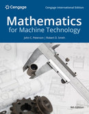 Mathematics for Machine Technology, Cengage International Edition-9798214129471