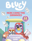 Bluey: Here Come the Grannies: A Coloring Book
