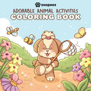 Adorable Animal Activities Coloring Book