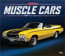 American Muscle Cars 2026 Deluxe Flap Foil Calendar-9798330701315